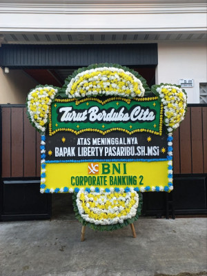 Papan Bunga Duka di Semanan