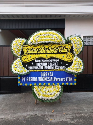 Papan Bunga Duka di Semanan