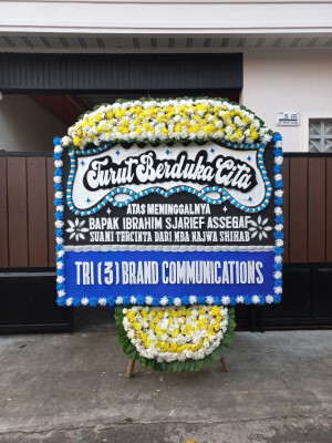 Papan Bunga Duka di Semanan